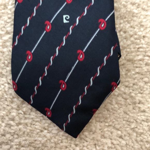 Vintage Pierre Cardin silk tie - Picture 2 of 4